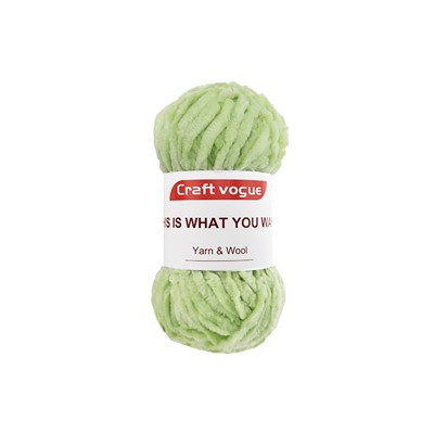 Glow edafedd chenille