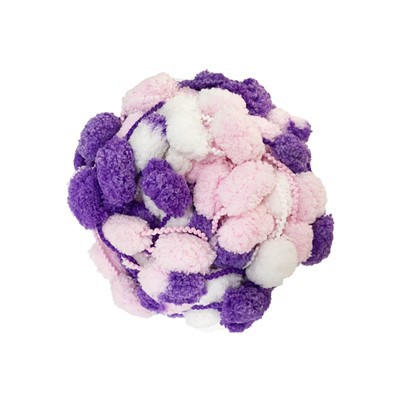 Edafedd pom pom enfys